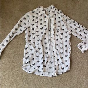 Equipment silk shirt